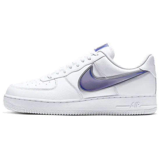 Nike Air Force 1 Low Oversized Swoosh White Racer Blue