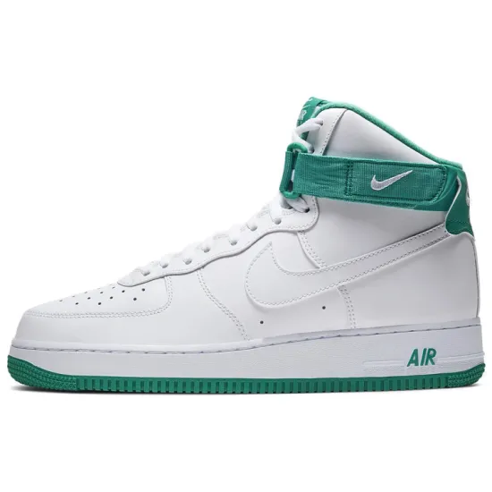 Nike Air Force 1 High White Neptune Green