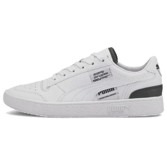 PUMA Ralph Sampson Skateboarding Shoes Women's Low-top White/Black