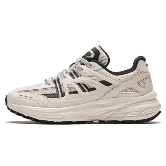 ANTA AT955 Running Shoes Men Low-Top Mud Sand Gray/Castle Gray