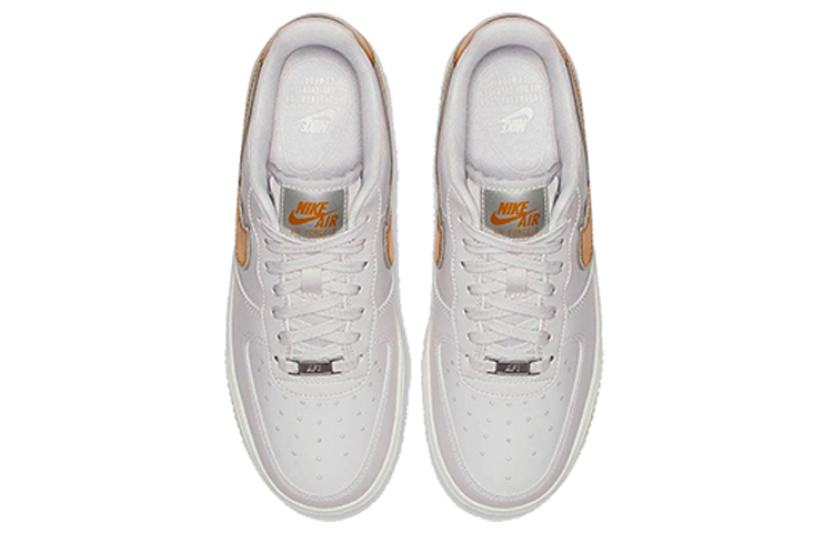 Nike Air Force 1 Low Metallic Platinum Metallic Gold (W) Vast Grey/Metallic Gold/Summit White - 3