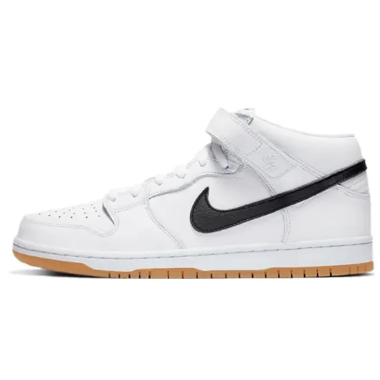 Nike Sb Dunk Mid Orange Label White