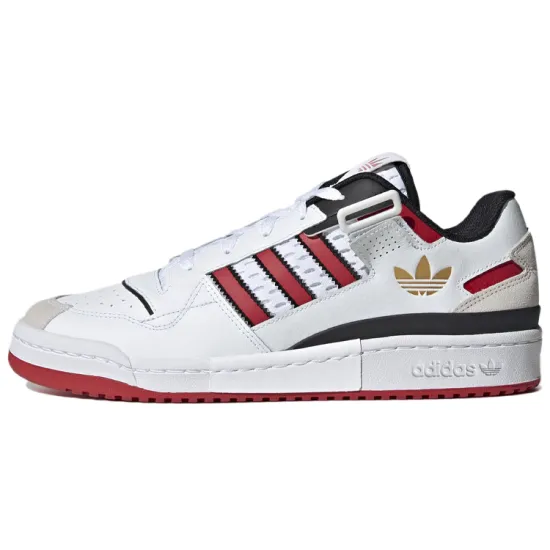 Adidas Forum Exhibit Low 'White Scarlet'