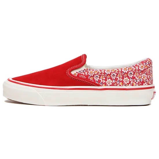 Vans Slip-On OG Classic LX 'Micro Daisy - Racing Red'