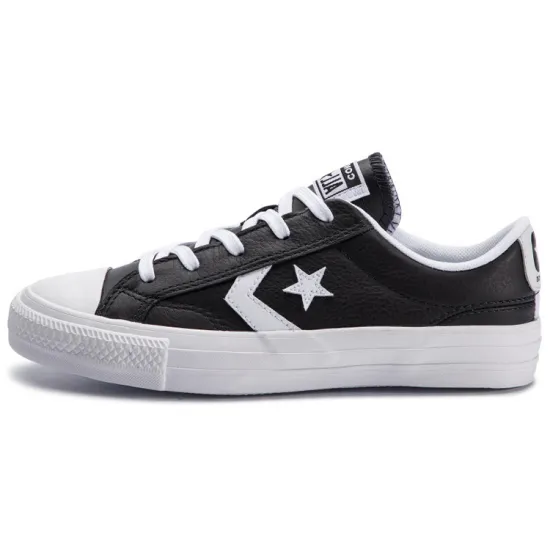 Converse Star Player 76 Skateboarding Shoes Unisex Low-top Black/white
