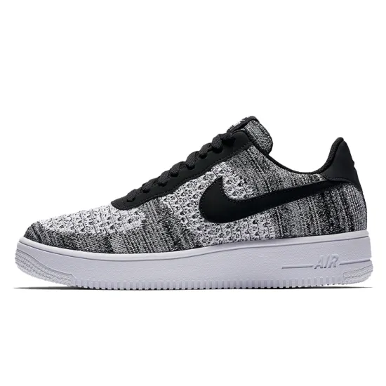 Nike Air Force 1 Flyknit 2 Black Pure Platinum