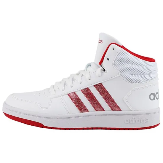 Adidas Neo Neo Hoops 2.0 Mid 'White Red' Women's