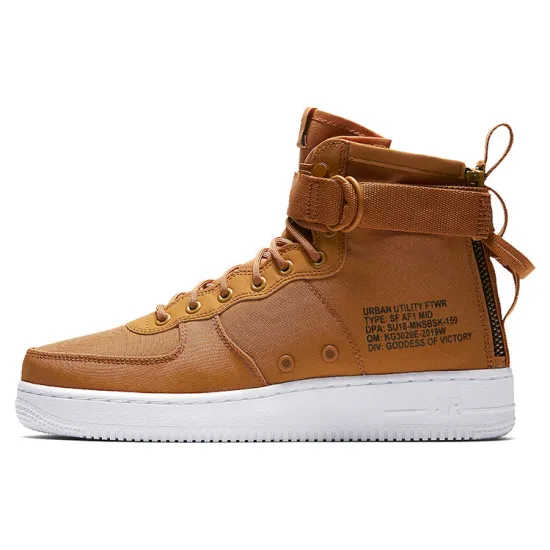 Nike SF Air Force 1 Mid Desert Ochre
