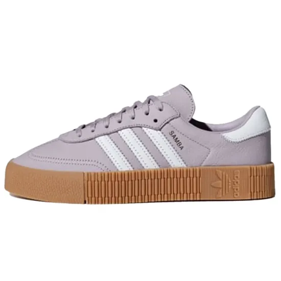 Adidas Originals Sambarose Skateboard Shoes Women's Low-top Violet