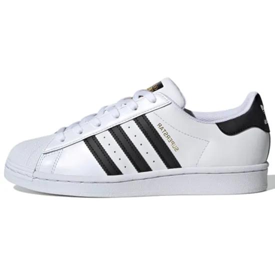 Adidas Superstar Cloud White Black Stripes Women's