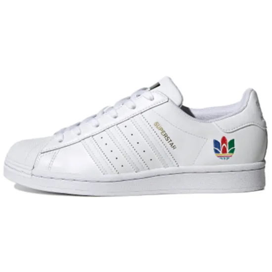 Adidas Superstar White Trefoil Women's