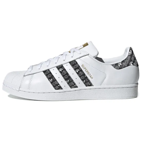 Adidas Originals Superstar Series Skateboard Shoes Unisex Low-top White/Black