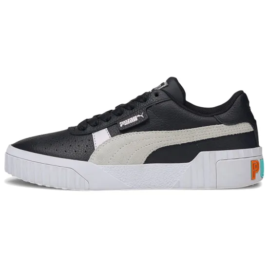 Puma Cali Series Skateboarding Shoes Women's Low-top Black/gray/white/pink/blue