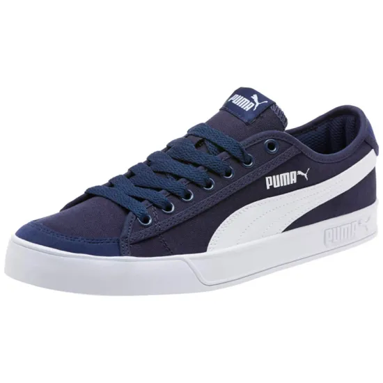 Puma Smash V2 Skateboarding Shoes Unisex Low-top Blue