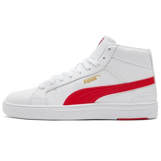 Puma Serve Pro Lite Mid 'White High Risk Red'