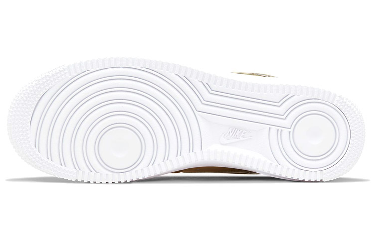 Nike Air Force 1 Low Female Skate Shoes Liquid Metal - 6