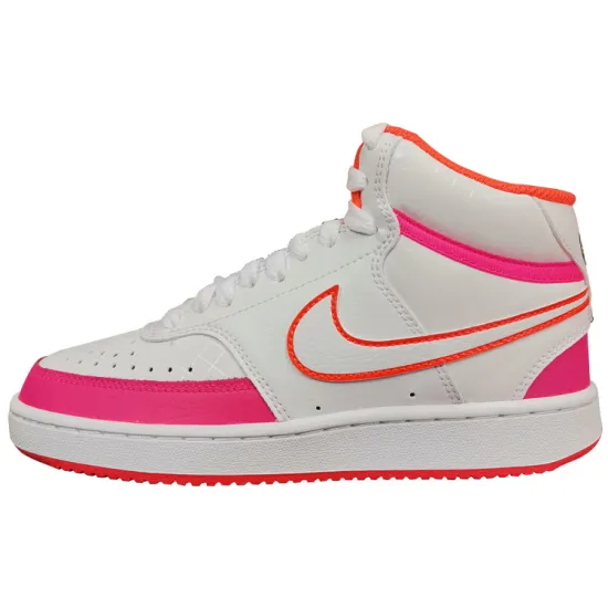 Nike Court Vision Mid Skateboarding Shoes Women's Mid-top White/powder