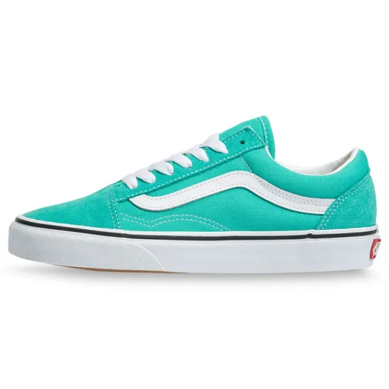 Vans Old Skool Skateboarding Shoes Unisex Low-top Blue