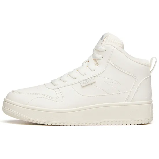 ANTA Life Collection Skateboard Shoes Women's High-Top White