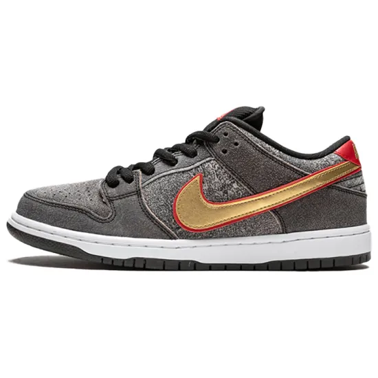 Nike Sb Dunk Low Beijing Metallic Gold