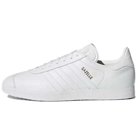 Adidas Gazelle White/White-Gold Metallic