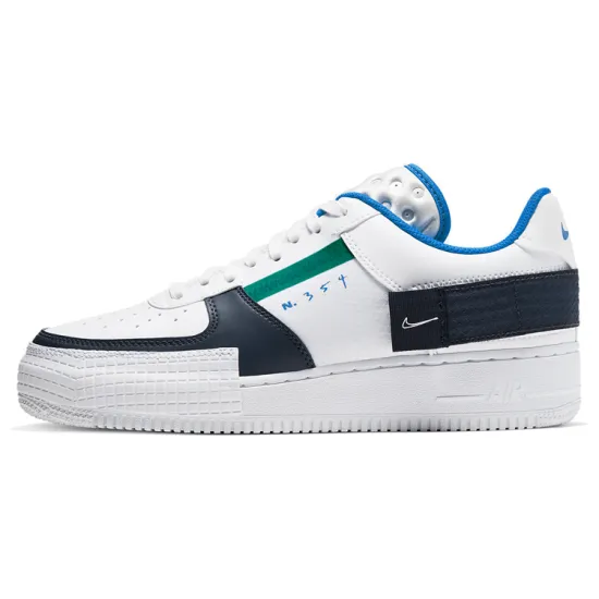 Nike Air Force 1 Type White Obsidian