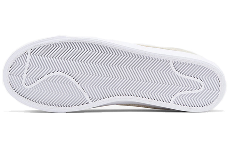 Кеды Nike Blazer Upside Down (бежевые) — фото 7