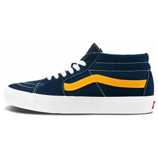 Vans SK8 Skateboarding Shoes Unisex Mid-top Blue