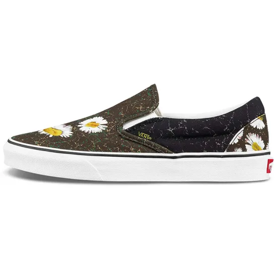 Vans Slip-on Skateboarding Shoes Unisex Low-top Back/Brown