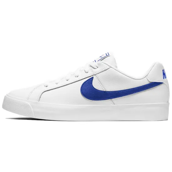 Nike Court Royale Skateboarding Shoes Men Low-top White/Blue