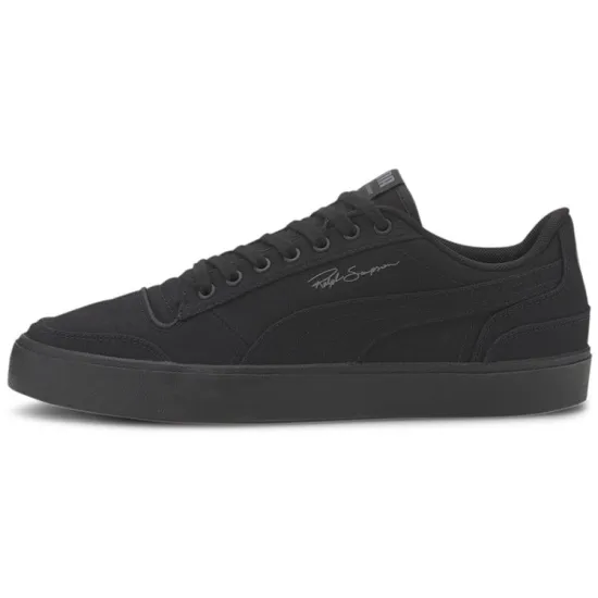 PUMA Ralph Sampson Skateboarding Shoes Unisex Low-top Black