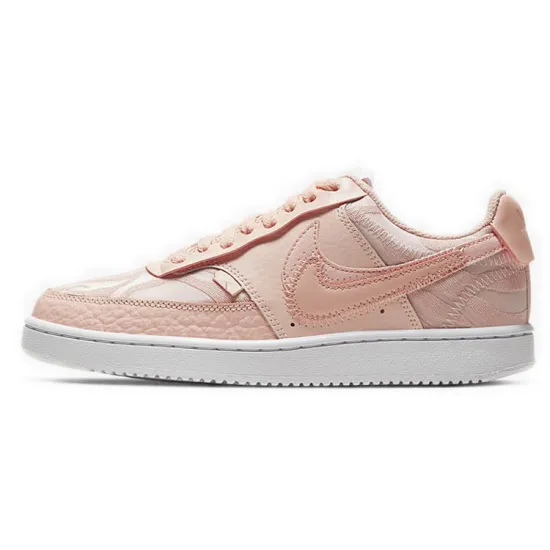 Nike Court Vision 1 Skateboarding Shoes Women's Low-top Chalk White