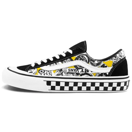 Vans Style 36 Skateboarding Shoes Unisex Low-top Black/color