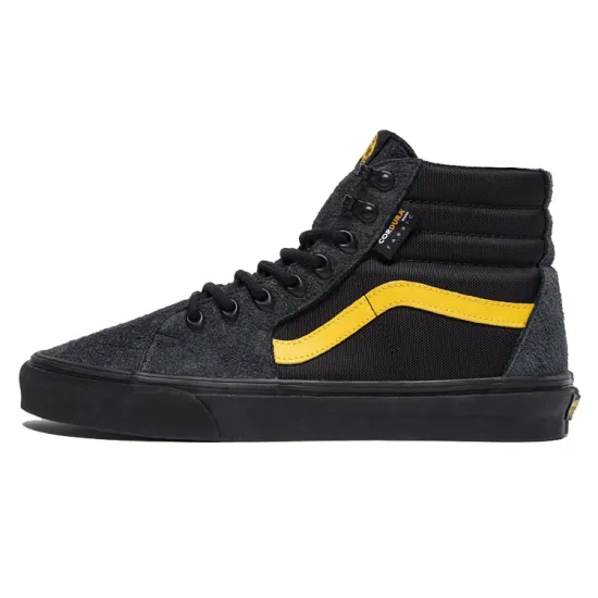 Vans SK8 Skateboarding Shoes Unisex High-top Black/yellow
