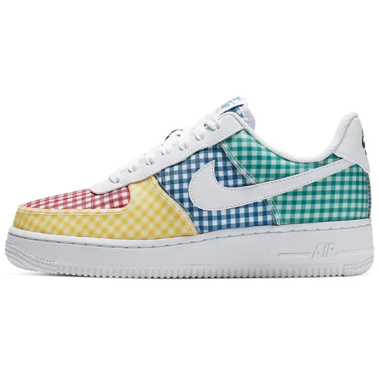 Nike Air Force 1 Low Qs Gingham Pack Multicolor Women's