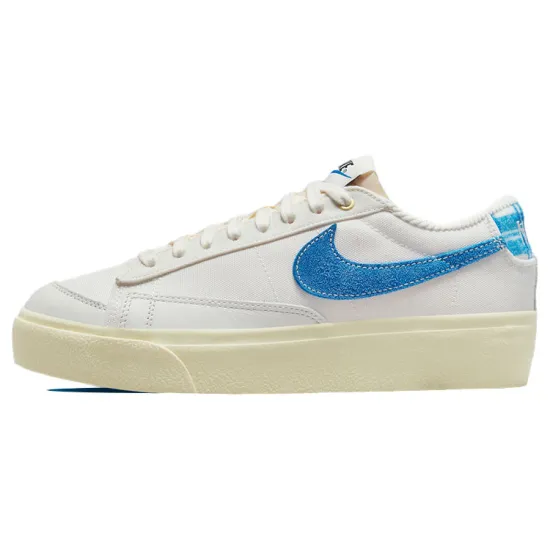 Nike Blazer Low Platform Sail Game Royal Women's