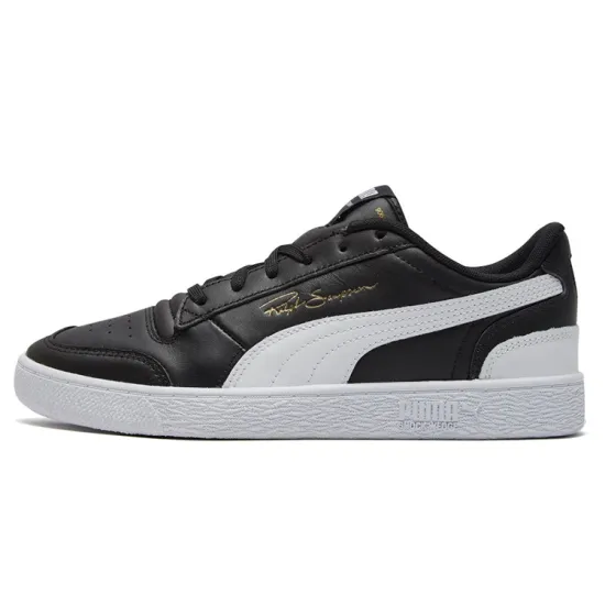 PUMA Ralph Sampson Skateboarding Shoes Unisex Low-top Black/white