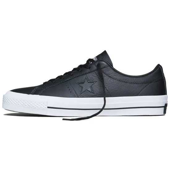 Converse One Star Skateboarding Shoes Unisex Low-top Black/white
