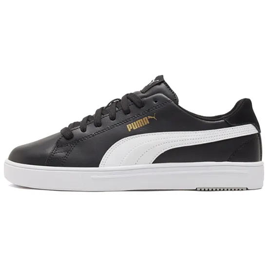 PUMA Serve Pro Lite Skateboarding Shoes Unisex Low-top Black/white