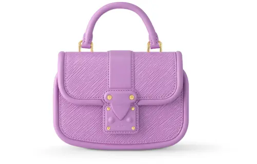 LOUIS VUITTON Hide And Seek Epi Leather Shoulder Bag, Crossbody Bag, Handbag Women's Purple