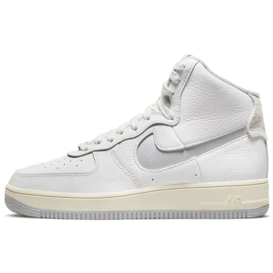 Nike Air Force 1 High Sculpt White Silver Women's