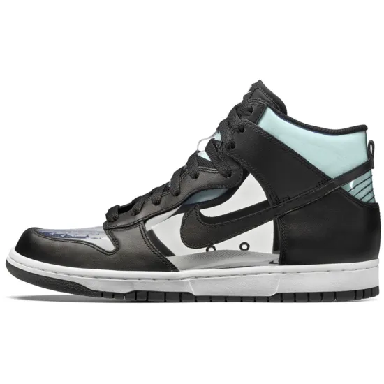 Nike Dunk High Comme Des Garcons Clear