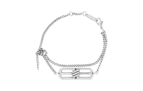 Balenciaga Bracelets Men's Silver