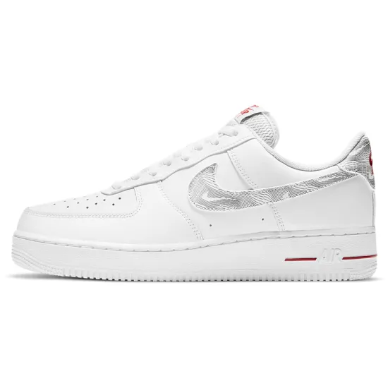 Nike Air Force 1 Low Topography Pack White University Red