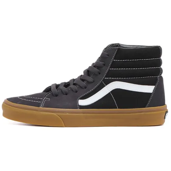 Vans SK8 Skateboarding Shoes Unisex High-top Black/Gray