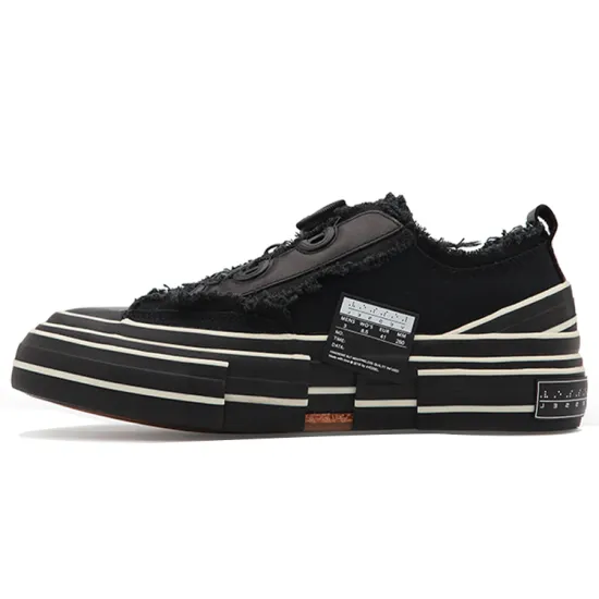 Yohji Yamamoto x VESSEL G.O.P. Lows Slip-Resistant Cushioning Low-Top Skateboard Shoes Unisex Black