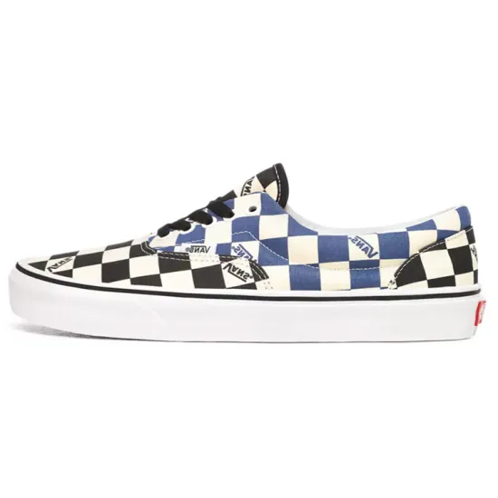 Vans Era Big Check Black Navy