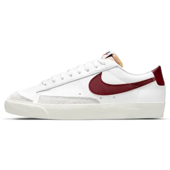 Nike Blazer Low 77 White Team Red Women's