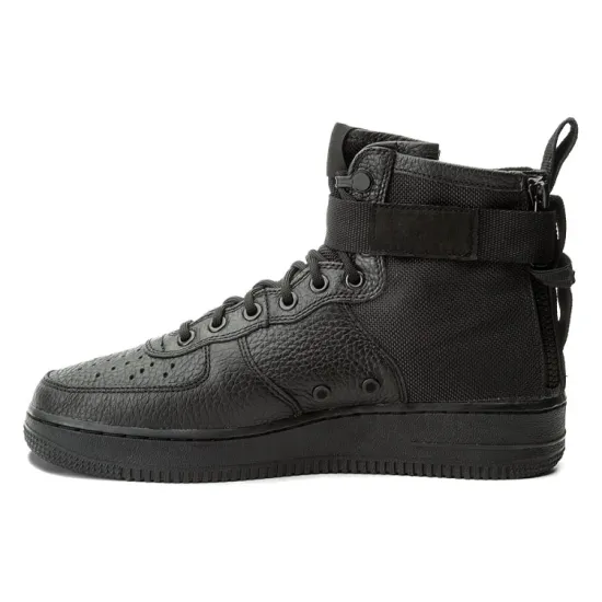 Nike Sf Air Force 1 Mid Triple Black