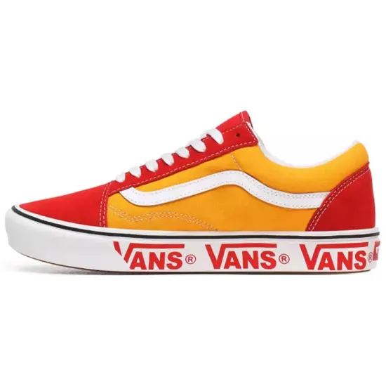 Vans Old Skool ComfyCush 'Tape Mix - Red Cadmium'